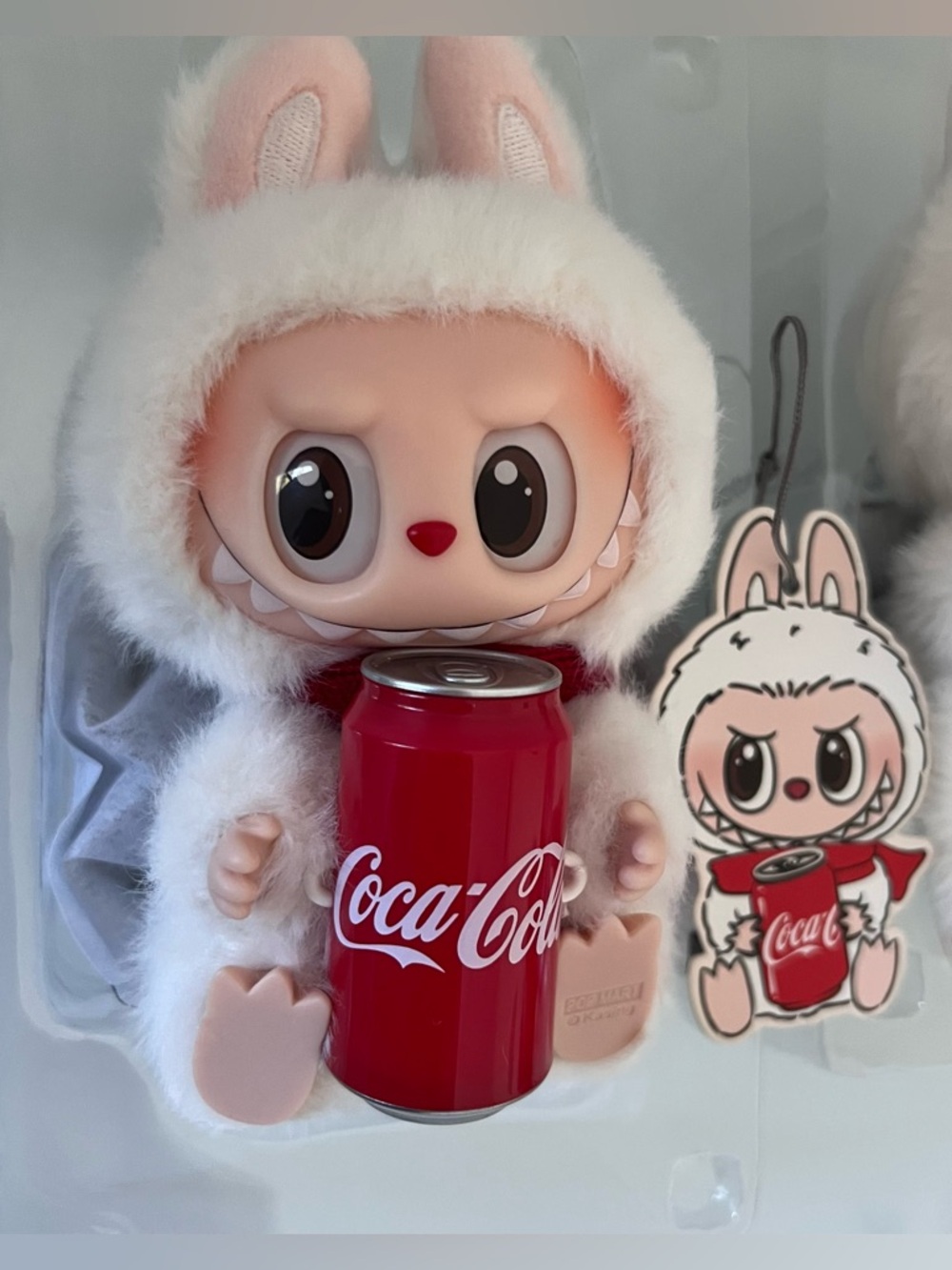 Labubu Coca Cola Bundle + figurine - Picture 5 of 11